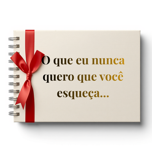 Álbum imprimível "Feliz Aniversario" (Português)
