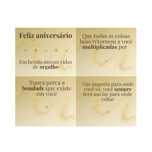 Álbum imprimível "Feliz Aniversario"