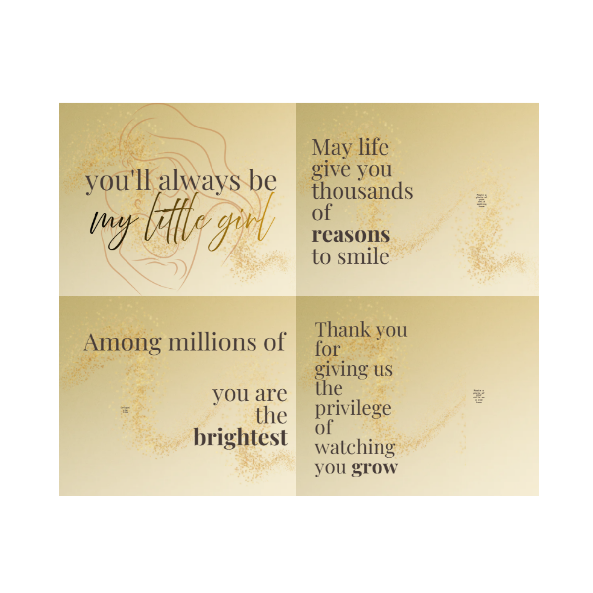 Printable Album "Happy Birthday"